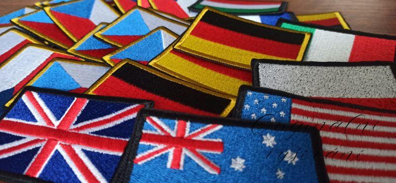 Nášivka - vlajka USA